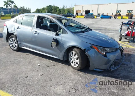 2020 Toyota Corolla Le из США, поврежденный, VIN JTDEPRAE6LJ096151